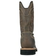 thumbnail image 3 of HOSS Men's Safety Shoes & Boots, Mid-Calf, Chunky Closed Toe, Brown, Size 17, 3 of 7