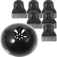 thumbnail image 1 of OUNONA 1Set Universal Black Blow Dryer Comb Attachment for Home Use Fast Drying and Easy Styling, 1 of 5