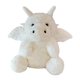 thumbnail image 5 of Juguetes de peluche de dragón con ala, muñeca de almohada de dragón volador de dibujos animados suaves, juguete de peluche de dragón para el hogar, Blanco, 5 of 10