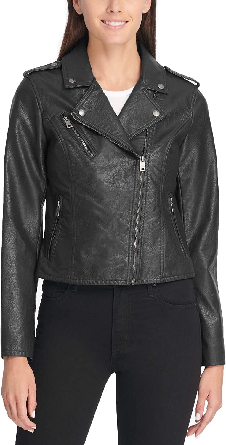 women's plus size leather motorcycle jackets