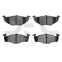 Dynamic Friction Company 5000 Advanced Brake Pads - Semi Metallic 1551-0694-00-Front Set For 1997-1998 Volkswagen Golf, 1997-1998 Volkswagen Jetta