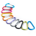 thumbnail image 2 of 80Pcs D-Ring Locking Carabiner Keychain Spring Clip Lock Carabiner Hook Outdoor Camping Equipmengt, 2 of 7