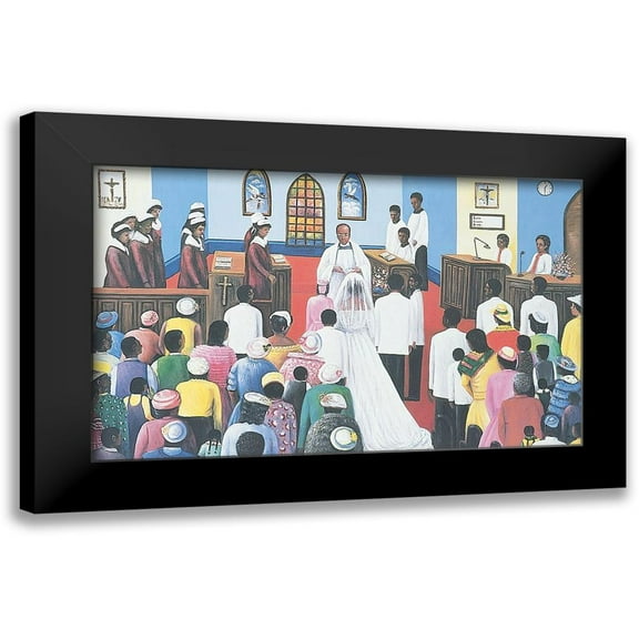 Unknown 14x10 Black Modern Framed Museum Art Print Titled - For Better or Worse