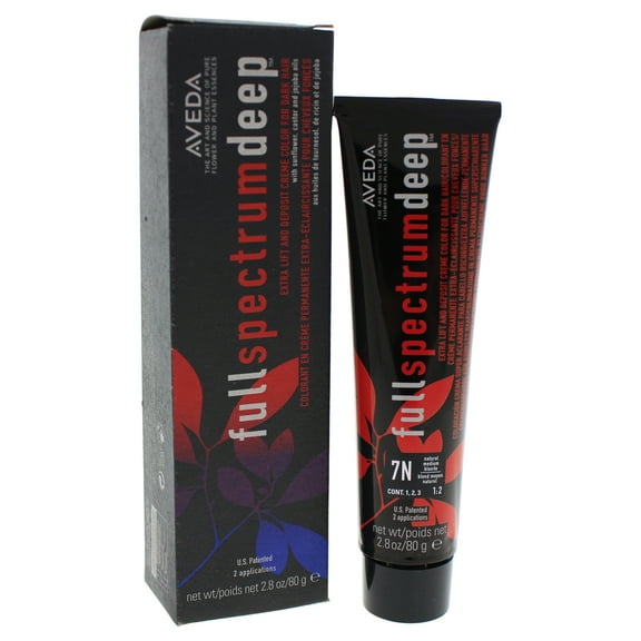Full Spectrum Deep Creme Color For Dark Hair 7N - Natural Medium Blonde
