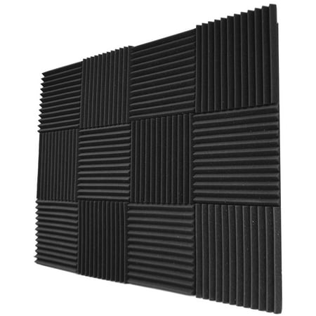 12 Pack Acoustic Panels Studio Soundproofing Foam Wedges