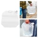 thumbnail image 5 of Jarra De Agua Plegable, Bolsa De Contenedor De Agua Plegable Transparente Para Viajes De Emergencia Para Acampar, Caminar, Cazar, 5 of 8