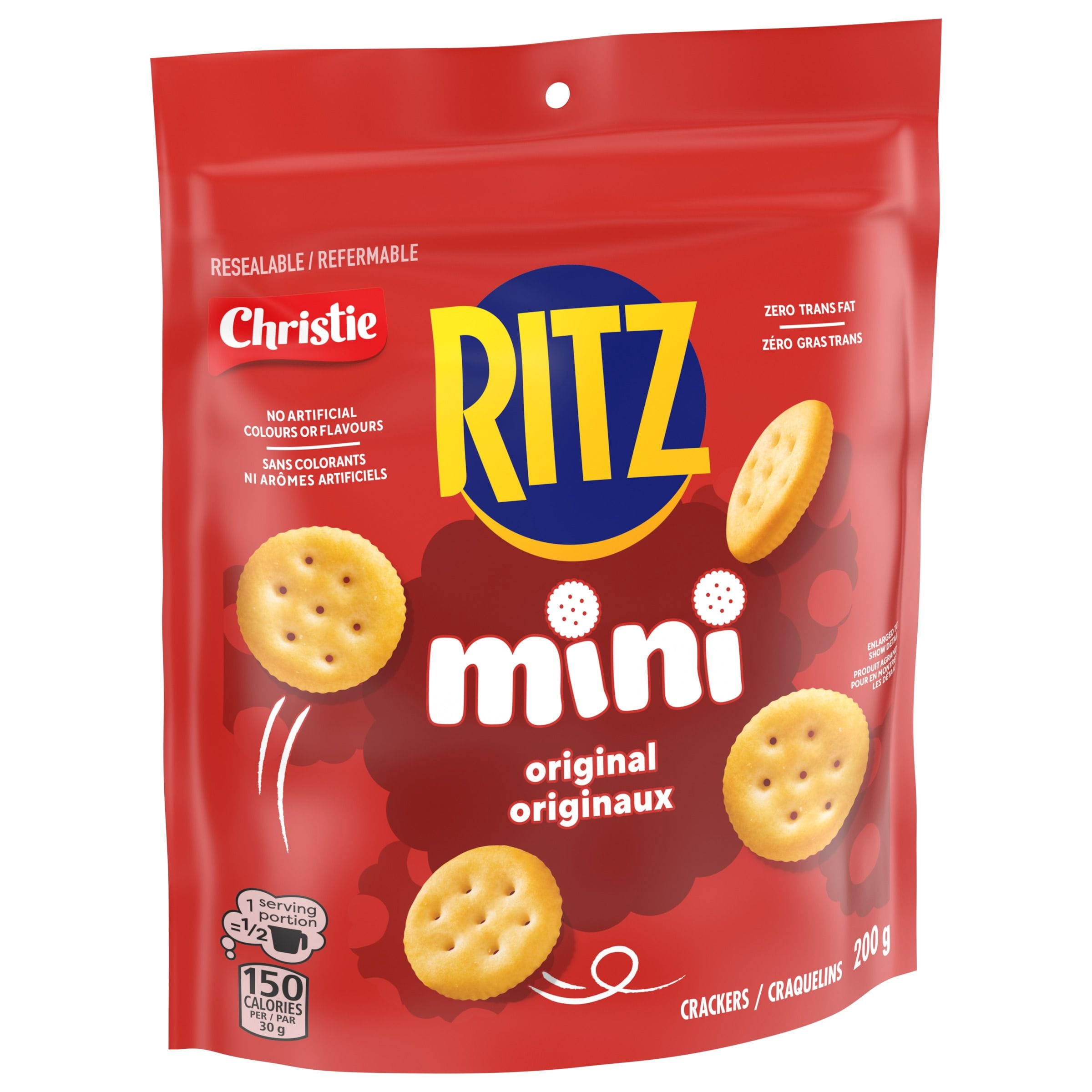 Craquelins mini Ritz originaux, collations pour l’école
