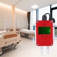 thumbnail image 1 of LCD Air Pressure Sensor Intelligent Digital Air Transmitter DC 24V 4-20mA Air Tester in Hospital Ward Ventilation and Chemical for Measure Gauge Differential Pressure, 1 of 7
