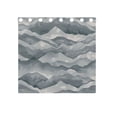 thumbnail image 5 of Watercolor Mountain Range Blackout Curtains 54 inch Length 2 Panels Grommet Drapes for Bedroom Living Room 54x55, 5 of 5
