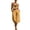 Yellow, variant on Women's Vacation Capri Jumpsuits Spaghetti Strap Wide Leg Linen Rompers Deep V Neck Sleeveless Cropped Jumper Dark Gray, XL