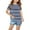 Blue, variant on LNWUY Kids Boys Girls Casual Striped T-Shirts Loose Fit Cute Summer Short Sleeve Crewneck Basic Tees Tops Trendy Holiday Vacation Beach Shirts Army Green 9-10 Years