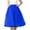 Blue, variant on Womens Tulle Skirts Elastic High Waist Pleated Skirt Mesh Flowy A-Line Party Midi Tutu Skirts