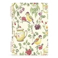 thumbnail image 7 of FORMRS 1-Subject Spiral Notebook 8" x 5" College Ruled 60 Refillable Sheet A5 Hard Cover, Purple Birds Teapots, 7 of 7