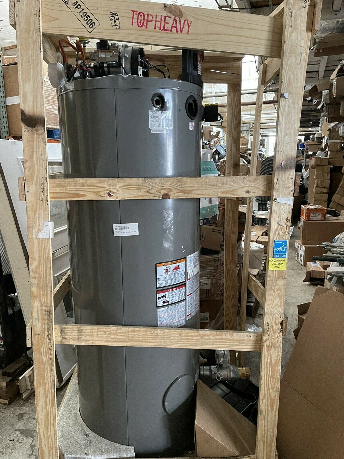 NEW Rheem GHE100SS300A Triton SS Water Heater w/ LeakGuard Protection