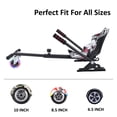 thumbnail image 3 of BIIST Hoverboard Go Kart Attachment with Flash Wheel Hoverboard Seat Hoverboard Attachment for All Ages Universal Hoverboard go Kart Attachment for Adjustable Hoverboard go Kart for Most Hoverboards, 3 of 9