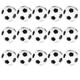 thumbnail image 1 of 15 Pcs Ballons de Soccer de Table Balles de Remplacement Mini Accessoires de Jeu de Soccer de Table (Blanc et Noir), 1 of 1