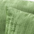 thumbnail image 4 of Home Soft Things Textured Velvet Pillow Covers (Set of 2), - Calla Green - 26" x 26", 4 of 6