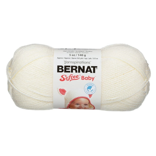 Bernat® Softee® Baby™ Yarn, Acrylic #3 DK, 5oz/140g, 362 Yards