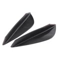 thumbnail image 1 of Labio del parachoques delantero, 4 piezas ABS universal de fibra de carbono del coche Parachoques delantero Aletas Lip Spoiler Canards Kit de acabado EOTVIA NO, 1 of 6