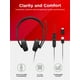 thumbnail image 3 of Auriculares Lenovo 115 USB-A/USB-C estéreo con cable y micrófono negros, 3 of 6