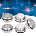 thumbnail image 4 of Momentary Push Button Switch, 5Pcs 19mm Metal Momentary Switch, Pushbutton Switches with LED Indicator for Start Stop Control in Vehicles and Devices, 4 of 7