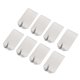 thumbnail image 1 of 8 ganchos adhesivos de acero inoxidable para pared, ideales para el hogar, el baño y la cocina (gancho delgado)., 1 of 5