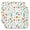 Pioneer Flower Floral-2, variant on Pioneer Flower Floral Print Pattern Kitchen Dish Drying Mat 1 Pack, Ultra Absorbent Microfiber Drainer Mat, 16"x18"