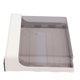 thumbnail image 3 of Under Desk Storage Box Large Capacity Plastic Adhesive Concealed Shelf Drawer Organizer for Phones Parts Stationery Black L 23cm / 9.1in Width, 3 of 5