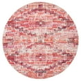 thumbnail image 6 of SAFAVIEH Montage Gladwyn Geometric Indoor/Outdoor Area Rug, Rust/Ivory, 8' x 10', 6 of 7