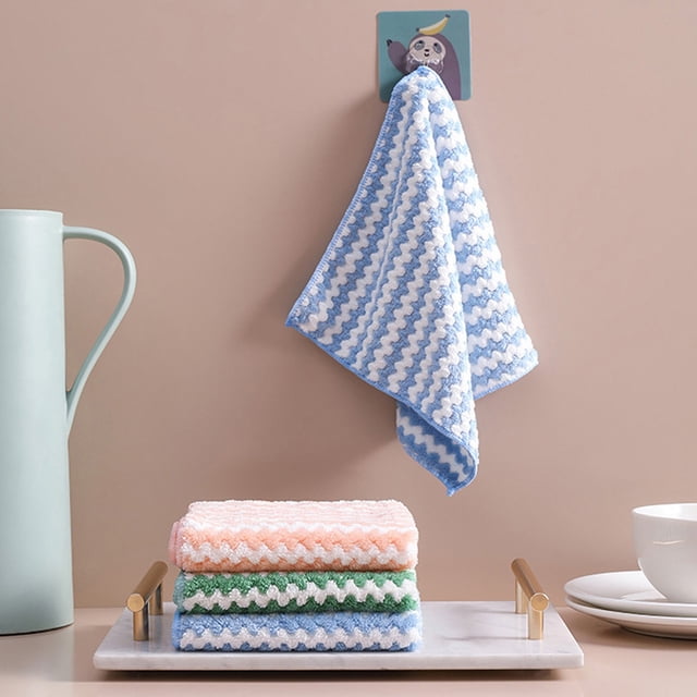 Microfiber Cleaning Cloth Dish Cloths Dish Towels And Absorbent Kitchen Dishcloths Fast Drying Microfiber Kitchen Towels Dish Rags Drying Dish Towels for Kitchen