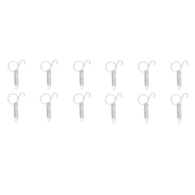 Resorte para puerta de jaula, 20 piezas, resorte para puerta de jaula, gancho de pestillo, resorte para jaula de conejo, grado profesional