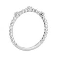 thumbnail image 3 of 0.10 Ct Brilliant Round Cut Natural Diamond Round Engagement Eternity Band for her Solid 950 Platinum Size 5.5, 3 of 8