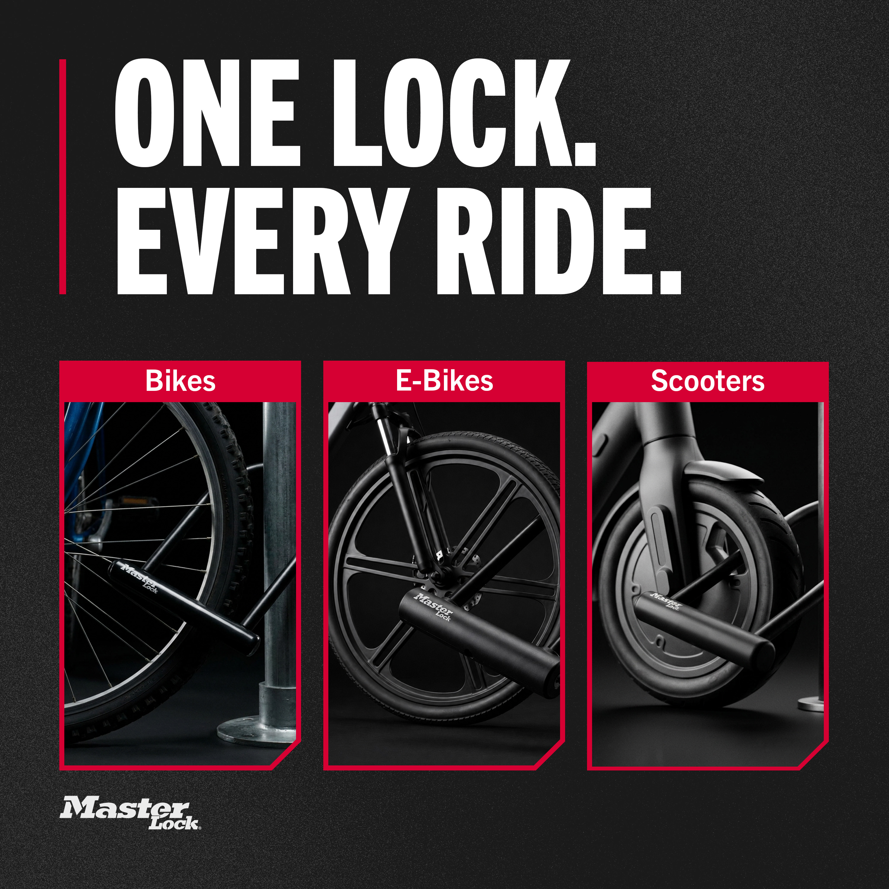 Master Lock U-Lock Bicycle Lock with Key photo 6