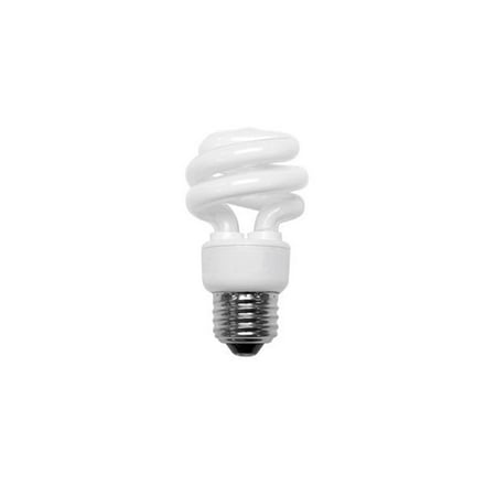 - TCP 801019 T3 Compact Fluorescent Lamp 19 Watt E26 Medium Base 82 CRI 2700K 75 Watt Incandescent SpringLight SpringLamp