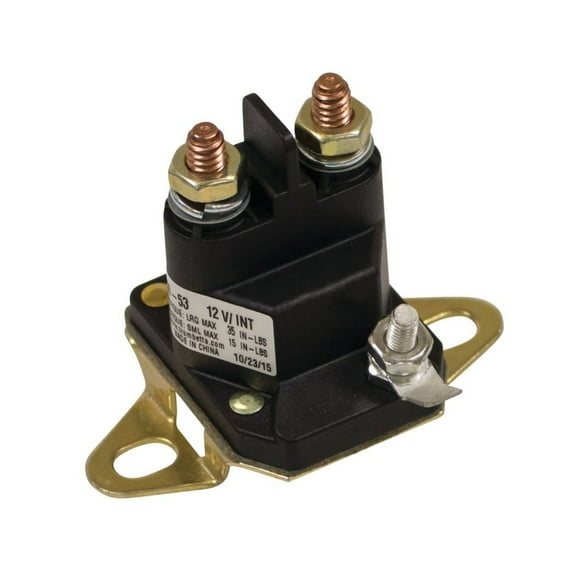 Wright Starter Solenoid (12 VOLT) for 32", 36", & 42" Deck Mowers / 53490009