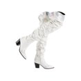 thumbnail image 1 of Botas DREAM PAIRS SDOB2401W Blancas Sobre la Rodilla con Tacón, 1 of 8