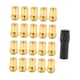 thumbnail image 2 of Tuercas de rueda de 20 piezas con Accesorios para llaveros, piezas de reparación de acero al carbono forjado en frío, piezas de repuesto de extremo Oro M12x1.25, 2 of 8