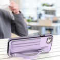 thumbnail image 5 of Dteck Wallet Case for iPhone 8 / iPhone 7 / iPhone SE 2022 4.7 Inch with Kickstand Leather Card Holder, Phone Protective Back Cover,Purple, 5 of 6