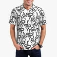 thumbnail image 5 of Wukai Hand Drawn Snake Men’s Polo Shirts,Quick-Dry Athletic Shirt,Classic Fit Shirts-4X-Large, 5 of 8