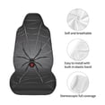 thumbnail image 3 of Lsque Black Spider On Web Pattern Car Seat Covers for Front Seats , Waterproof Seat Covers for Cars, Sporty Front Seat Covers,Car Seat Cover Protector Front Seats, 3 of 5