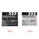 thumbnail image 4 of Injueey 1pc Director de Escena de la película Clapperboard TV Video Clapper Board Film Photographic Prop Decoraciones colgantes Accesorios de cámara y óptica blanco, 4 of 5