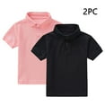 thumbnail image 1 of YUNAFFT Polos Garçons & Filles Été Décontracté Manches Courtes Couleur Unie Col Rond Ensemble Deux Pièces, 1 of 9