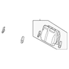 Genuine OE Hyundai Seat Back Assembly - 89300-4D141-KS2