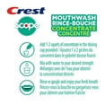 thumbnail image 5 of Crest + Scope Rince-bouche Concentré Menthe Originale – 50 mL, 5 of 5