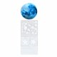 thumbnail image 2 of Calcomanías De Pared Decoración Calcomanías de pared que brillan en la oscuridad-3D Moon Boat pegatinas de arte extraíbles (azul), 2 of 4