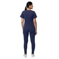 thumbnail image 2 of Adar Pro Flawless Plus Scrub Set For Women - Elevated V-Neck Top & Jogger Scrub Pants, 2 of 7