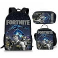 thumbnail image 1 of Fortnite Fortnite Backpack Large Capacity Three-piece Set Peripheral Backpack Student School Bag, 1 of 5