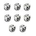 thumbnail image 3 of XSPC G1/4" to 3/8" ID, 5/8" OD Compression Fitting V2 for Soft Tubing, Chrome, 8-pack, 3 of 4