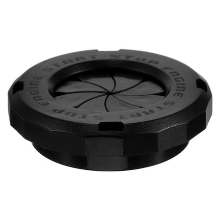 Push to Start Cover Universal Auto Ignition Button Decor Black