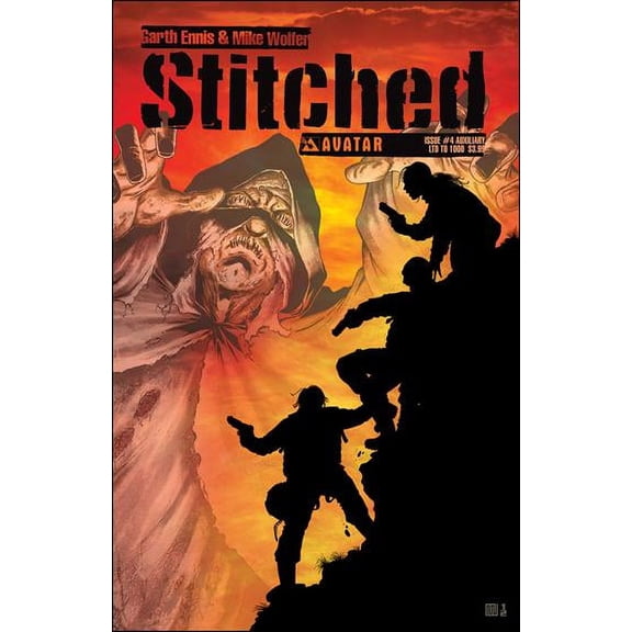 Stitched #4D VF ; Avatar Comic Book